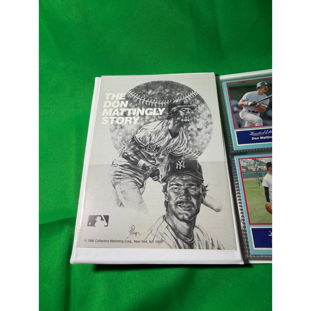 1988 The Don Mattingly Story Limited Edition Card Set & Talking Record Yankees